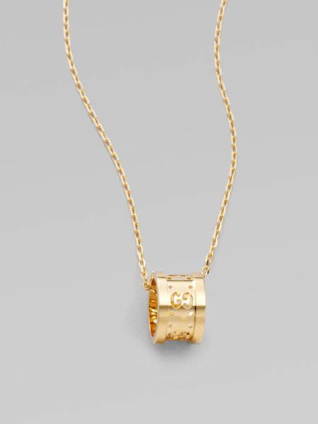 gucci barrel necklace|gucci necklaces for women uk.